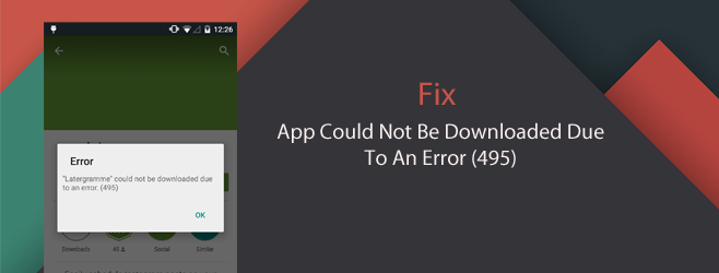 common android issues error downloading